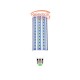 Bec 60leduri 12w carcasa plastic E27 alb rece