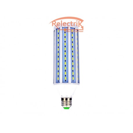Bec 60leduri 12w carcasa plastic E27 alb rece