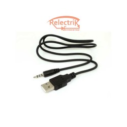 Cablu alimentare USB la jack 3,5mm