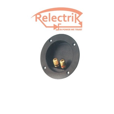 Conector boxa 4 contacte gold patrat