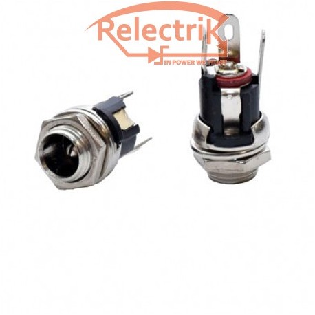 Mufa de Alimentare DC 2,1mm Mama de Plastic / Montabila